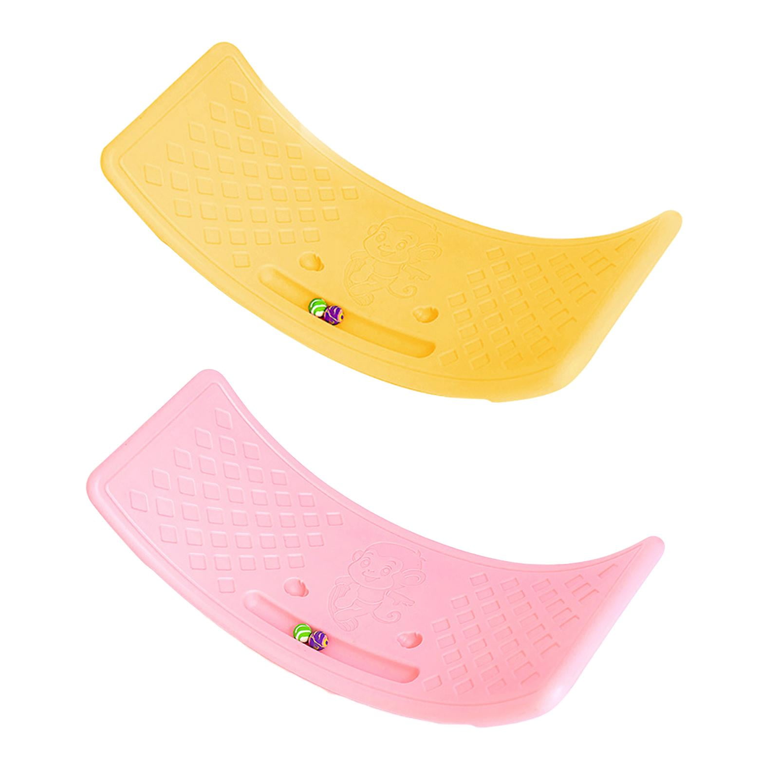 2Pcs Multifunctional Wobble Board Birthday Gifts, Anti Slip Body