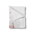 thumbnail image 2 of Champagne Soft Flannel Fleece Blanket, Clinking Glasses with Blush Drink Celebration Themed Party Illustration, Cozy Plush for Indoor and Outdoor Use, 50" x 70", Blush and Pale Grey, by Ambesonne, 2 of 6