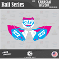 thumbnail image 3 of Kalair GFX Graphics Kit for Kawasaki KX250F (2013-2016) Rail Series, 3 of 5