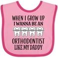 thumbnail image 3 of Inktastic Future Orthodontist Baby Boys or Girls Baby Bib, 3 of 4