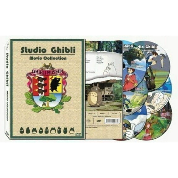 Studio Ghibli Movie Collection (DVD) (Deluxe Edition) [2021] 6Discs Box Set