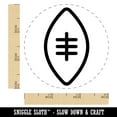 thumbnail image 2 of Football Icon Self-Inking Rubber Stamp Ink Stamper - Black Ink - Small 3/4 Inch, 2 of 7