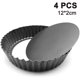 thumbnail image 1 of 4pcs Mini Pans ,mini Cupcake Cookie Pudding Mold Muffin Baking Cups - For Pies, Cheese Cakes, Desserts, Quiche Pan And More, 1 of 5