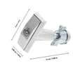 thumbnail image 2 of WEUVEB T-handle Garage Door Lock Zinc Alloy Convenient Use for Commercial Use 1Pack, 2 of 5