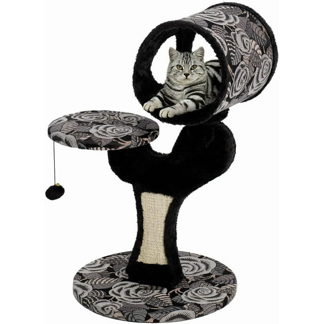 Cat Scratching Post Forte Huge Cat Scratching Post with Extra-Durable Sisal Wrap and Tan Giant Cat Post Model F-BR