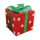 thumbnail image 1 of Xihbxyly Ofertas Del Prime Day de Hoy Caja de Regalo En Adorno Navideño, Decoración de Ventana, Caja de Regalo En Copos de Nieve, 1 of 4