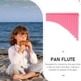 thumbnail image 3 of BESTYASH Clear Sound Flute Resin Panpipe Professional Performance For Music Classes 1Pcs, 3 of 8