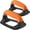 A: Black & Orange, variant on PETGLE Push Up Bars, Pushup Stands With Thickened Soft Plastic Handle, Stable and Non-Slip Base, Pushup Handles Perfect for Floor Strength Training