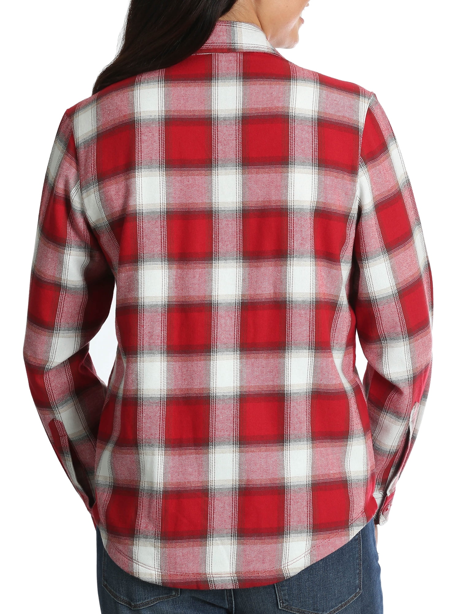 Lee Riders Women's Fleece Lined Flannel Shirt