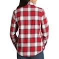 thumbnail image 2 of Lee Riders Women's Fleece Lined Flannel Shirt, 2 of 3
