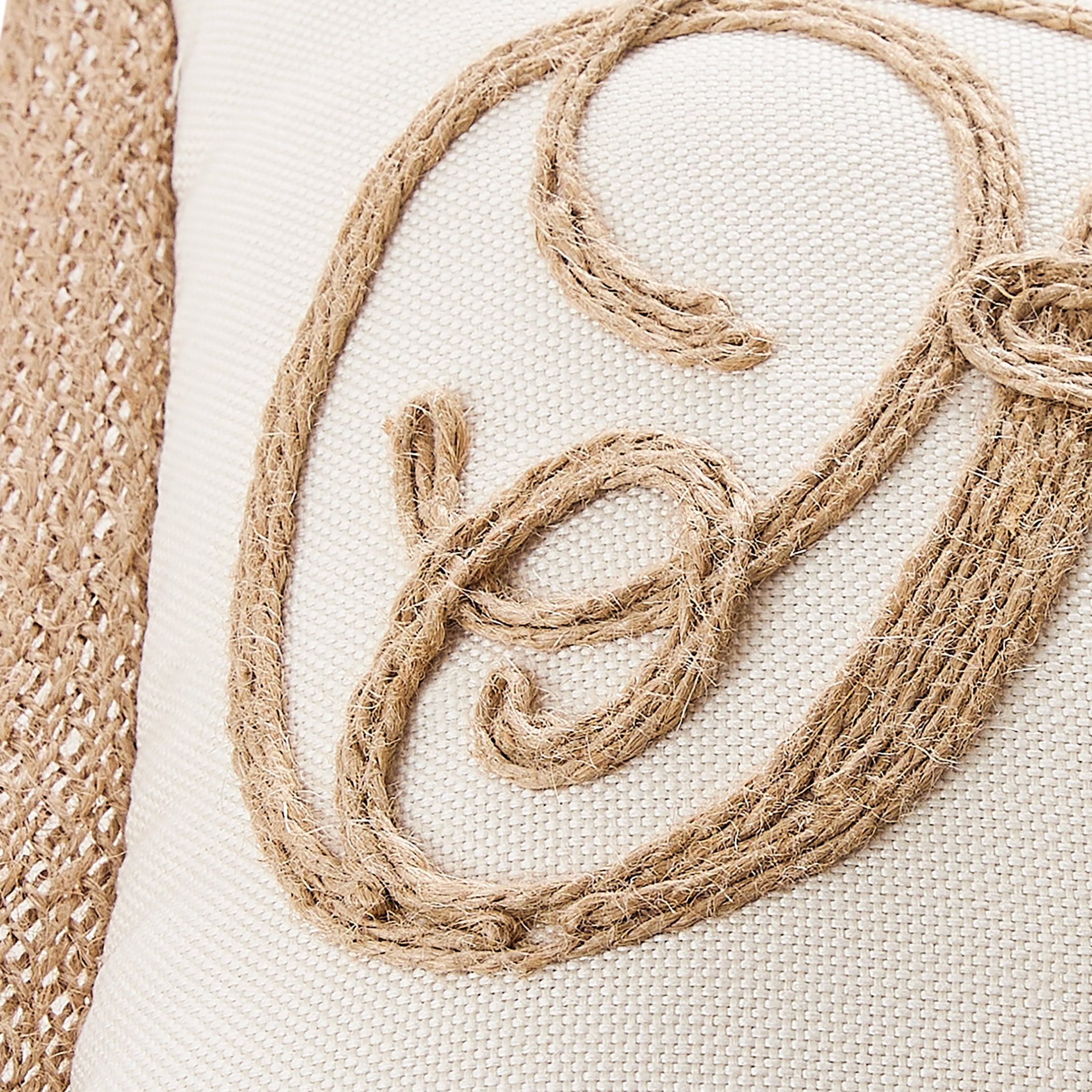 Coastal Living 12" x 16" Tan Burlap Relax 100% Polyester Decorative Throw Pillow for Couch or Bed