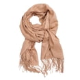 thumbnail image 2 of Bufanda Larga Sólida Del Del Mantón de La Cachemira de Seda de Pashmina Cálida de Las Señoras de Las Mujeres Caqui Macarena Bufanda larga para mujer, 2 of 8