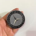 thumbnail image 3 of 2 Pcs New Modified Car Stickers, Alloy Hood Star Badge Compatible With Benz,black, 3 of 4