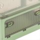thumbnail image 3 of Foldable Storage Box with Removable Wheels, Small Stackable Storage Bins for Living Room and Bedroom, Green, 3 of 4