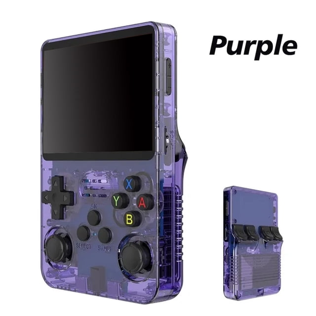 Consola de Juegos , Pantalla de Alta Definición IPS de 3.5 pulgadas (640*480), Soporte para Múltiples Emuladores, Doble Joystick 3D, Almacenamiento Dual en Tarjetas, Interfaz OTG, Batería Recarga