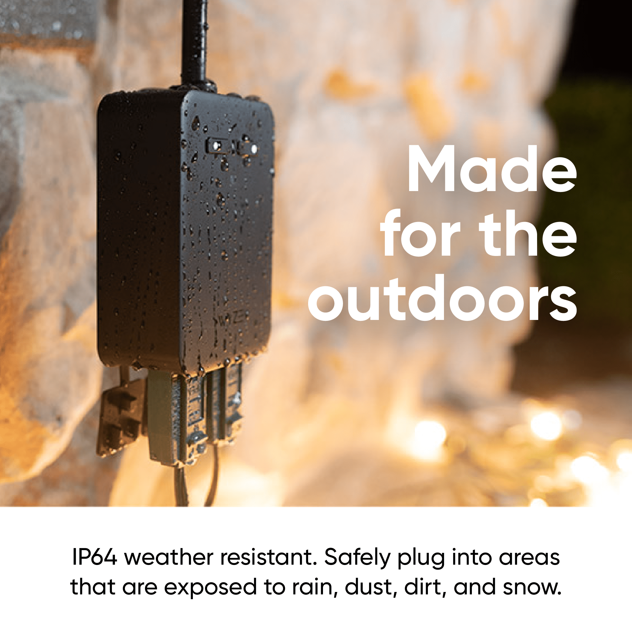Wyze Plug Outdoor  Best Wi-Fi Outdoor Electrical Outlet & Smart Plug – Wyze  Labs, Inc.