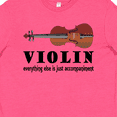 thumbnail image 4 of Inktastic Violin Humor Music Youth T-Shirt, 4 of 5