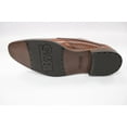thumbnail image 6 of Men's Stacy Adams Cognac Asher Leather Lace Up Dress Shoes 25653, 6 of 8