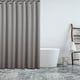 thumbnail image 5 of Cortina de baño impermeable gruesa de poliéster de 120X180CM, gris claro, 5 of 6