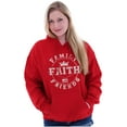 thumbnail image 3 of Christian Family Faith Friends Flag Unisex Plus Size Hoodie Brisco Brands 4X, 3 of 6
