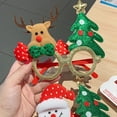 thumbnail image 4 of Glasses Frame Eye-catching Exquisite Workmanship Plastic Decorative Realistic Xmas Eyeglasses Prop for Festival, 4 of 7
