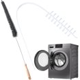 thumbnail image 1 of Calvana Washing Machine & Dryer Vent Cleaning Brush Kit, Lint Trap Cleaning Tool, Includes 23.6" 360° Rotating Cleaning Brush, 28" Extra Long Dryer Lint Brush, for Most Washers & Dryer Models, 1 of 8