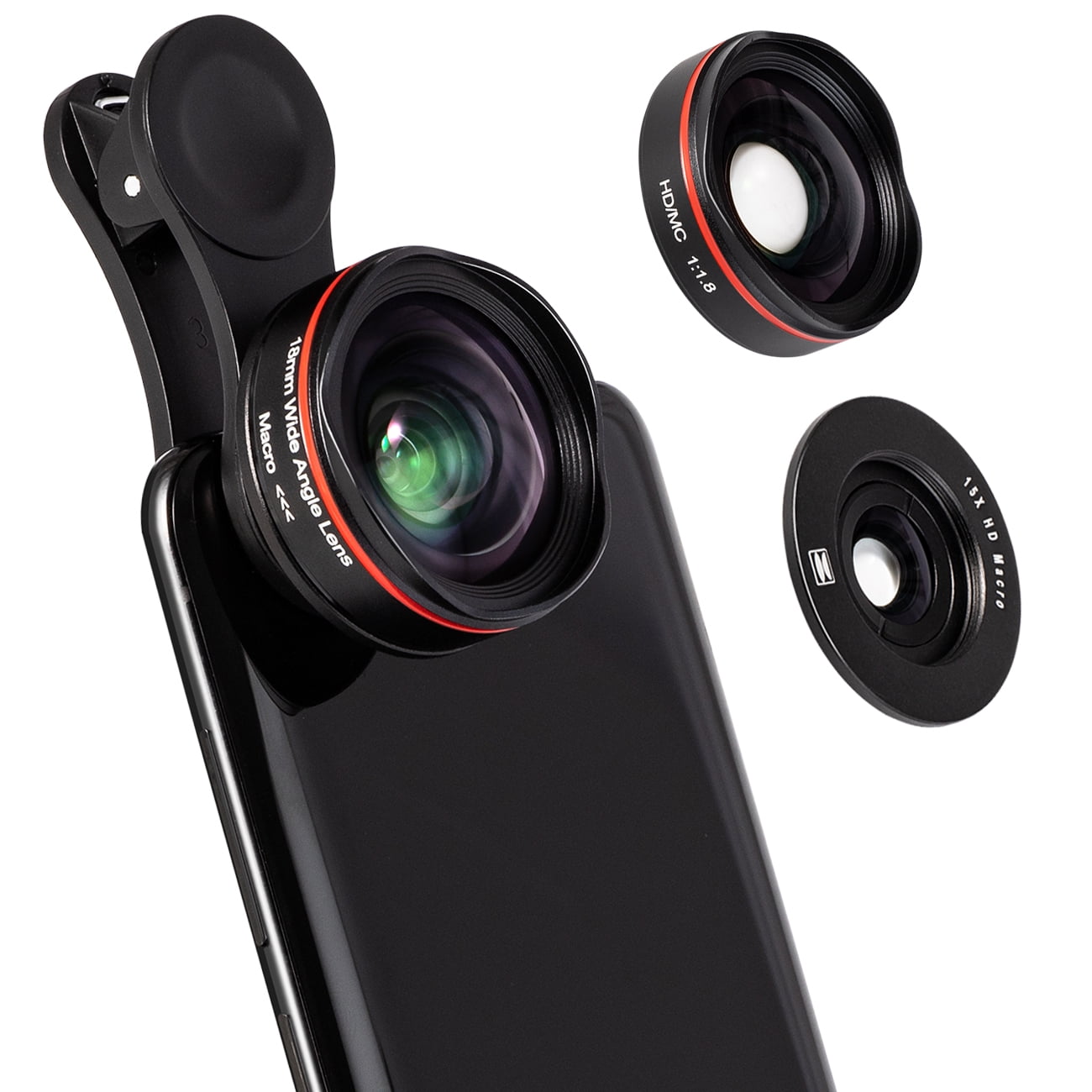 High Quality Clip-on 8x Zoom Optical Camera Lens for Huawei Mate 10 PRO 