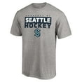 thumbnail image 2 of Men's Heathered Gray Seattle Kraken Gain Ground T-Shirt, 2 of 4