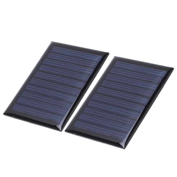 Mini Módulo de Células Solares, Módulo epoxi de Energía Solar 2pcs Compacto 60x44 mm para acampar