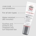 thumbnail image 3 of EltaMD UV Lip Balm SPF Sunscreen, Sunscreen Lip Balm with SPF 30+, Protects Dry Cracked Lips, Transparent Zinc Oxide, 0.28 Tube, 3 of 9
