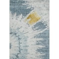thumbnail image 2 of Addison Rugs Mayfield Washable Transitional Spiral Blue Rectangle Rug, 5' x 7'6", 2 of 6