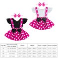 thumbnail image 4 of ABTOHE G`irls Princess Dress for Kid`s & Teen`s, Elegant Off-Shoulder Party Dress with Multilayer Skirt for Birth`day, Hallo`ween, Christma`s | Breathable Cotton Lining, 4 of 8