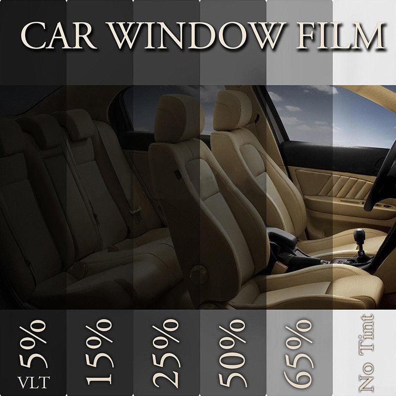CAR VAN BUS WINDOW TINT FILM TINTING ULTRA SUPER DARK BLACK  1% 50cm x 3M 