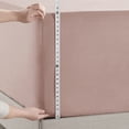 thumbnail image 3 of Empyrean Microfiber Fitted Sheet, Extra Deep 18"-21" Pocket, Twin, Pale Blush, 3 of 8