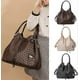 thumbnail image 4 of Women's Handbags PU Leather Top Handle Shoulder Bag Crossbody Shoulder Bag Design Luxury Tote Bag, 4 of 4