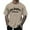 Khaki, variant on Afdoent T Shirts For Men Male Casual Short Sleeve T Shirt With Print Crew Neck With Slight Stretch Regular Fit Pullover Style Soft Comfort Tee Shirts