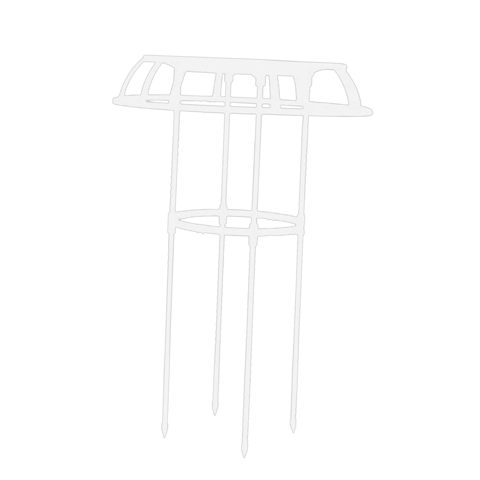 figatia Garden Trellis Plant Support Trellis Decorative Sturdy Tomato Cage,Metal Plant Trellis for Flowers Vines Cucumbers Vegetables 75x50cm