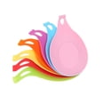 thumbnail image 4 of Silicone Soup Spoon Mat Heat Insulation Insulation Scoop Pad Silicone Scoop Pad Waterproof Non-slip Kitchen Tableware Cushion, Yellow, 4 of 8