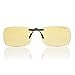 thumbnail image 3 of Blue Light Blocking Clip On Glasses - Effective Computer Glasses for Men and Women, Durable Lightweight Design Reduce Eyestrain, Headaches for All Day Screen Time and Gaming Protection (Daytime Lens), 3 of 4