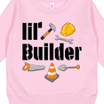 thumbnail image 3 of Inktastic Lil Builder Future Construction Worker Toddler Sweatshirt, 3 of 4