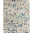 thumbnail image 2 of Rugs.com Lotus Collection Rug – 8' x 10' Blue Low Rug Perfect For Living Rooms, Large Dining Rooms, Open Floorplans, 2 of 9
