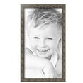 thumbnail image 2 of ArtToFrames 12" x 22" Silver Picture Frame, 12x22 inch Silver Wood Poster Frame (WOM-4993),  Pack, 2 of 7