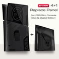 thumbnail image 1 of 5-in-1 PS5 Slim Faceplates Cover for PS5 Silm Disc & Digital Edition Console, Protective Replacement Shell Panels Compatible with PS5 Slim Accessories, 1 of 7