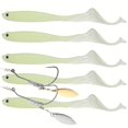 thumbnail image 5 of Soft Bait with a Curled Tail, Realistic Design, Equipped with Lead And a Shiny Spinner, Suitable for Sea Fishing Hooks And Lures., 5 of 9