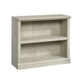 thumbnail image 3 of Sauder 2-Shelf Bookcase, Chalked Chestnut Finish, 3 of 11
