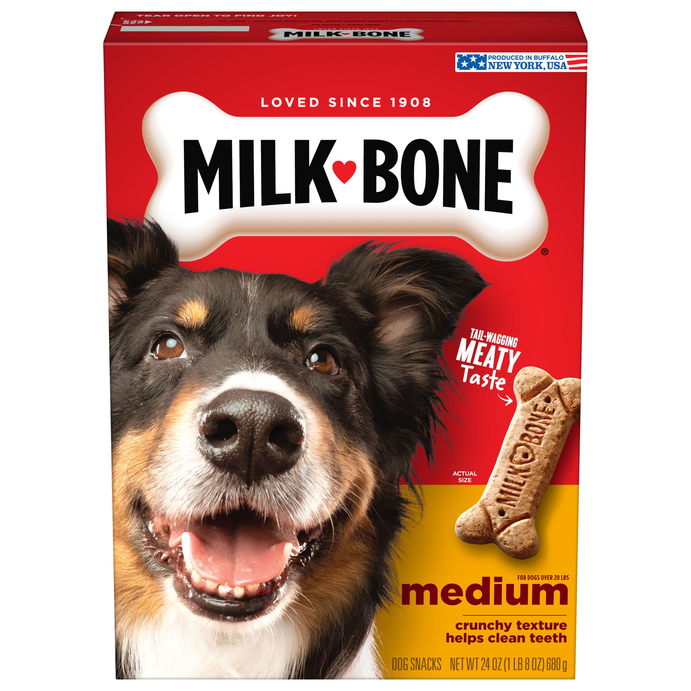 Milk-Bone Original Dog Biscuits, Medium Crunchy Dog Treats, 24 oz.