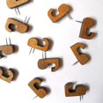 thumbnail image 3 of OULII 20 Pcs Goupilles Décoratives en Acier Inoxydable Marron pour Bureau, 3 of 8