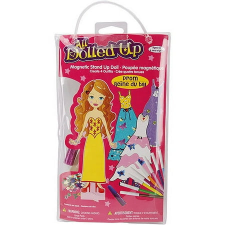 Crafty All Dolled Up Magnetic Stand-Up Doll Kit: Prom