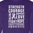 thumbnail image 4 of Inktastic Turners Syndrome Awareness Strength Courage Support Long Sleeve T-Shirt, 4 of 5