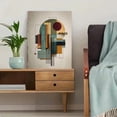thumbnail image 5 of UXIEQU Abstract Geometric Shapes Canvas Wall Art Print 15.75x11.81 Inches, 5 of 8